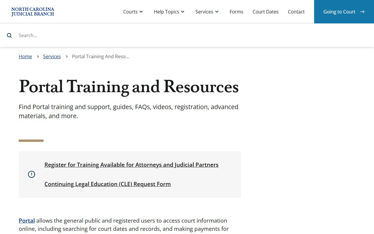Johnston County court records Portal guide